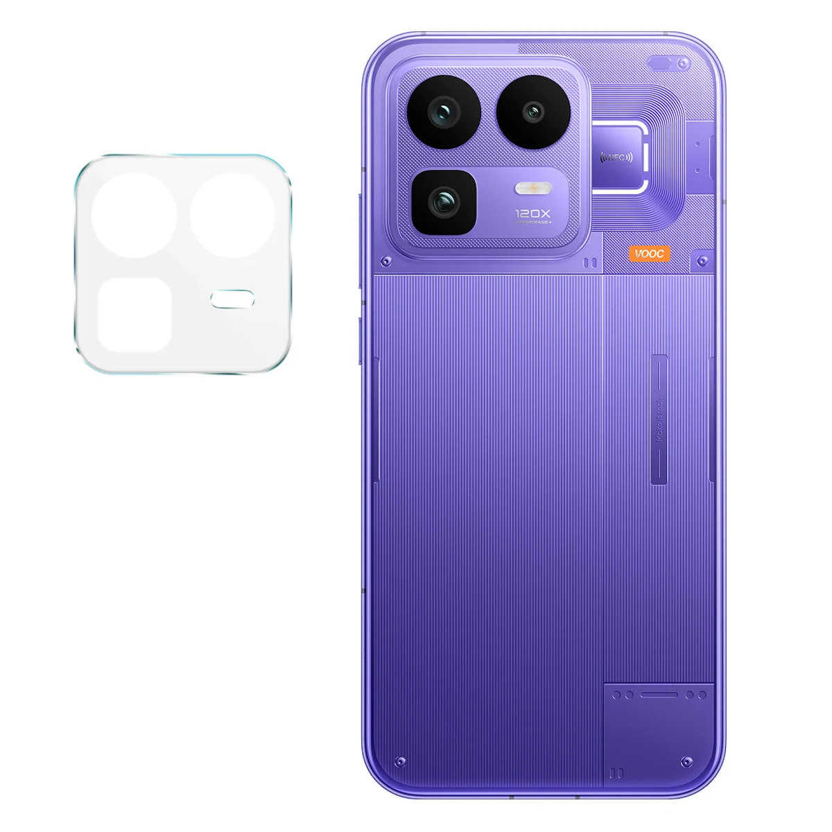 

IMAK Стекло защитное на камеру для Realme Neo 8 / P4x 5G, защитная пленка для камеры