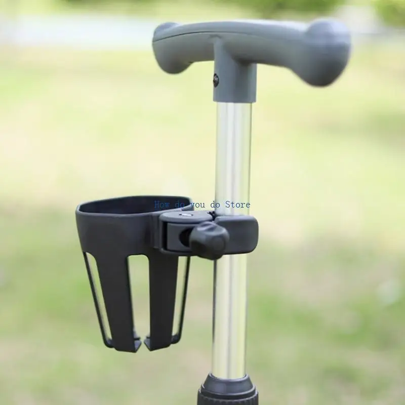 حامل زجاجات سعة كبيرة قابل للتعديل 19QF لعربات الأطفال والدراجة والكرسي المتحرك لا حاجة لأي أداة #2