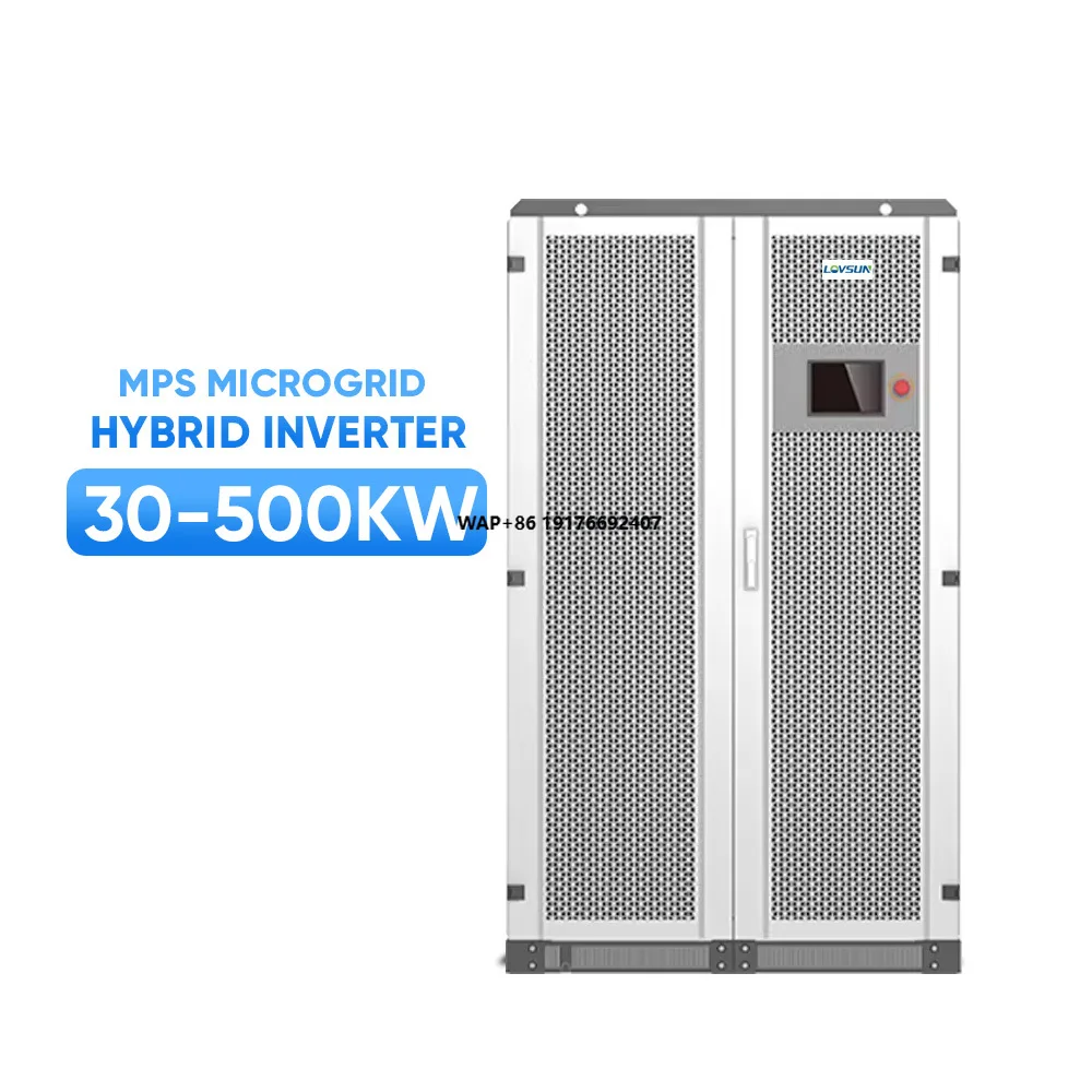الاتحاد الأوروبي الأسهم Megarevo MPS 100KW 150KW 250KW 500KW 1MW ثلاث مراحل الهجين العاكس الطاقة الشمسية النظام الصناعي