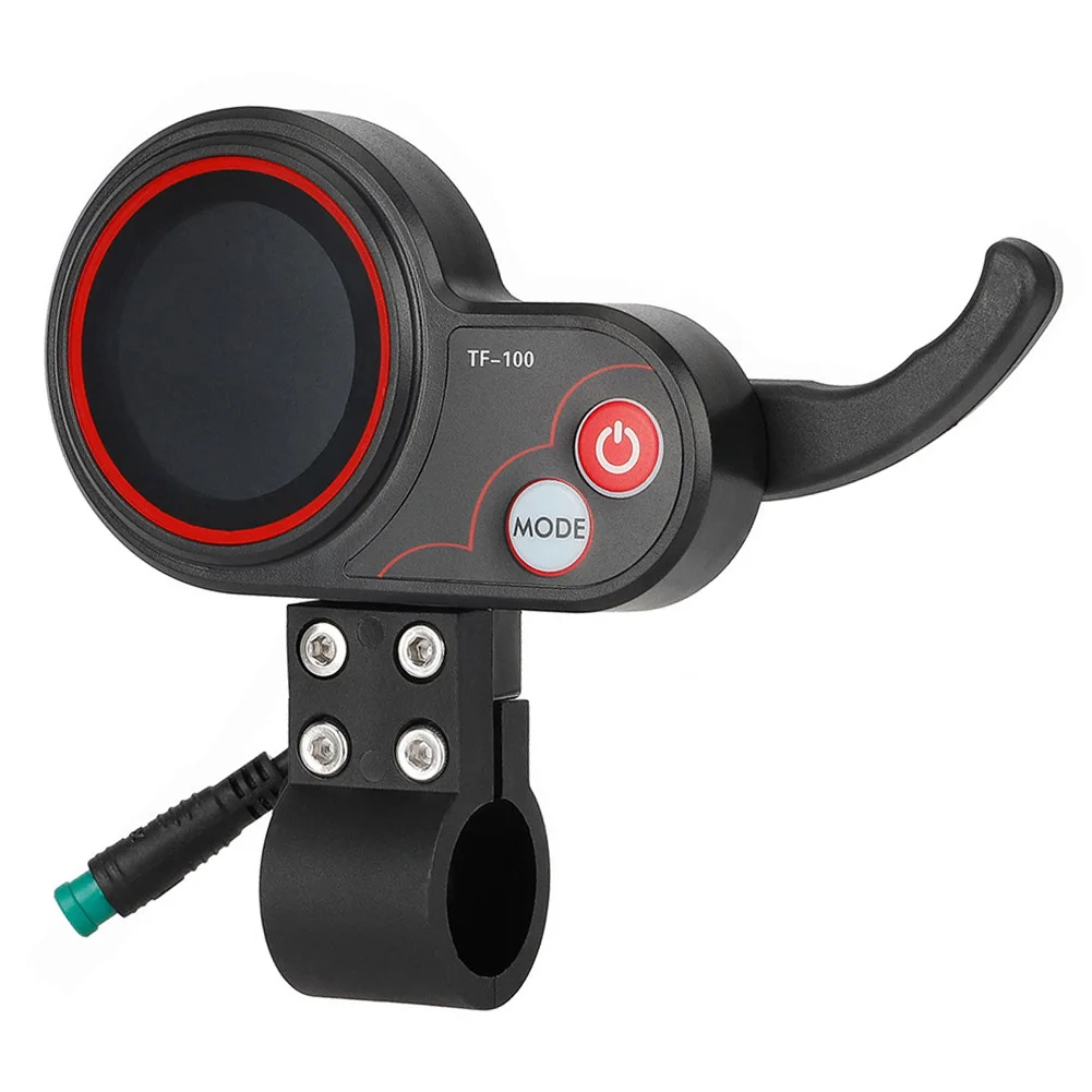 

5 6 Pin Display LCD Dashboard Display ABS Material Construction Black Color High Toughness Display Screen For Kugoo Scooter