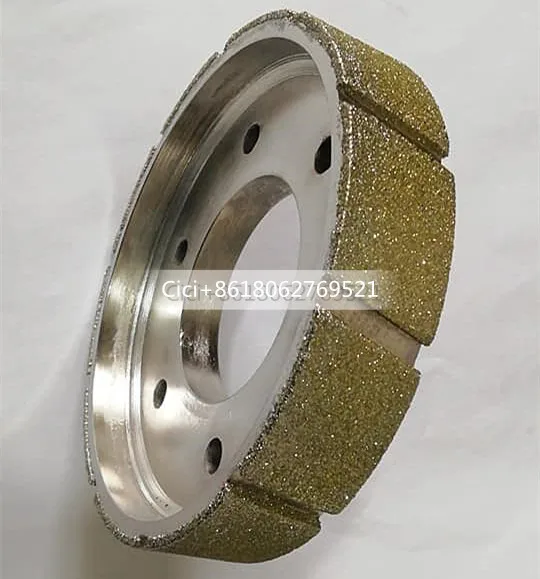 

OEM Electroplated Diamond Grinding Wheel For Motorcycle Brake Paf Brake Shoe Radius Grinder Brake Pad Flat Grinding Wheel