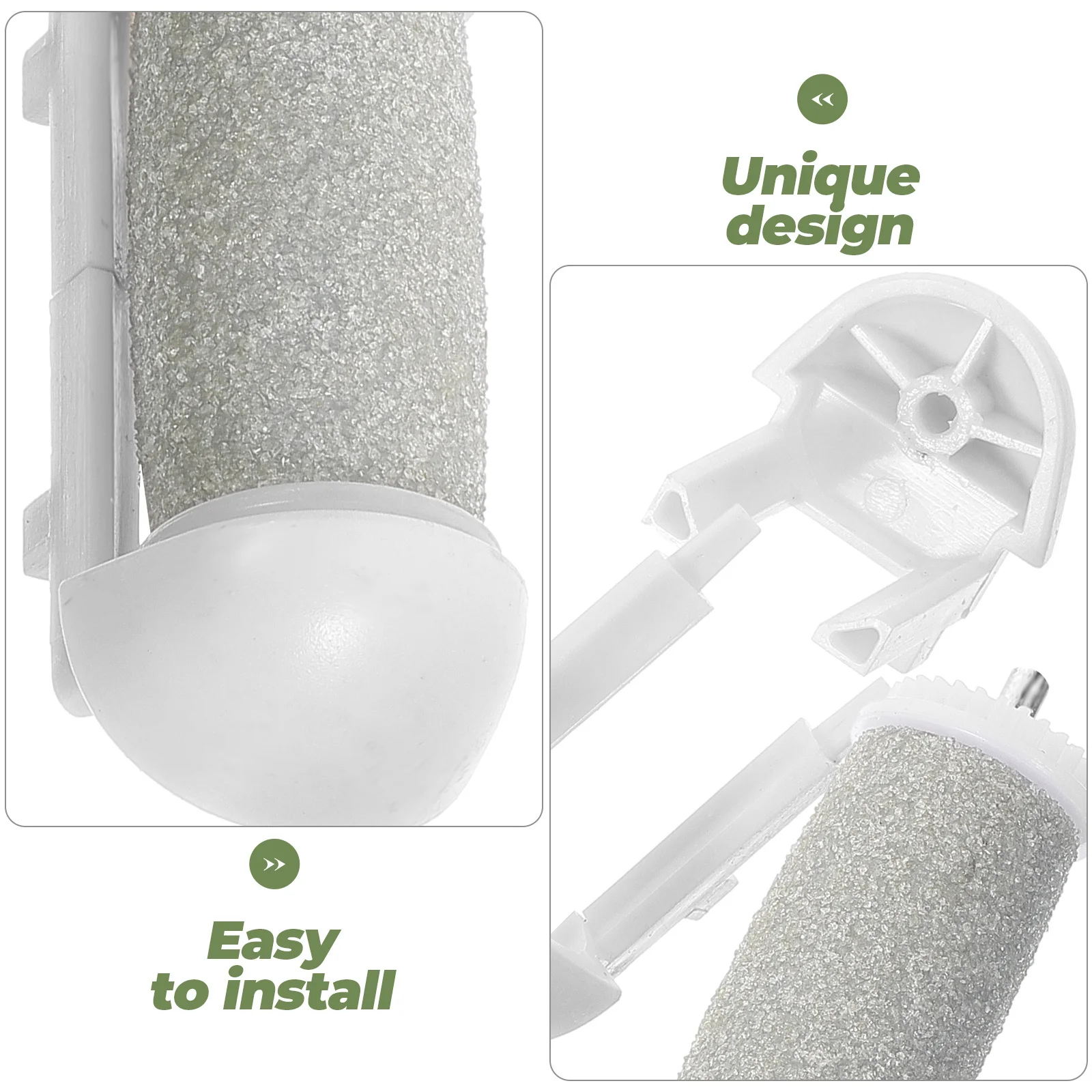 

5 шт. сменных роликов для электрического педикюрного аппарата, для удаления огрубевшей кожи, средства для чистки ног, простые в использовании