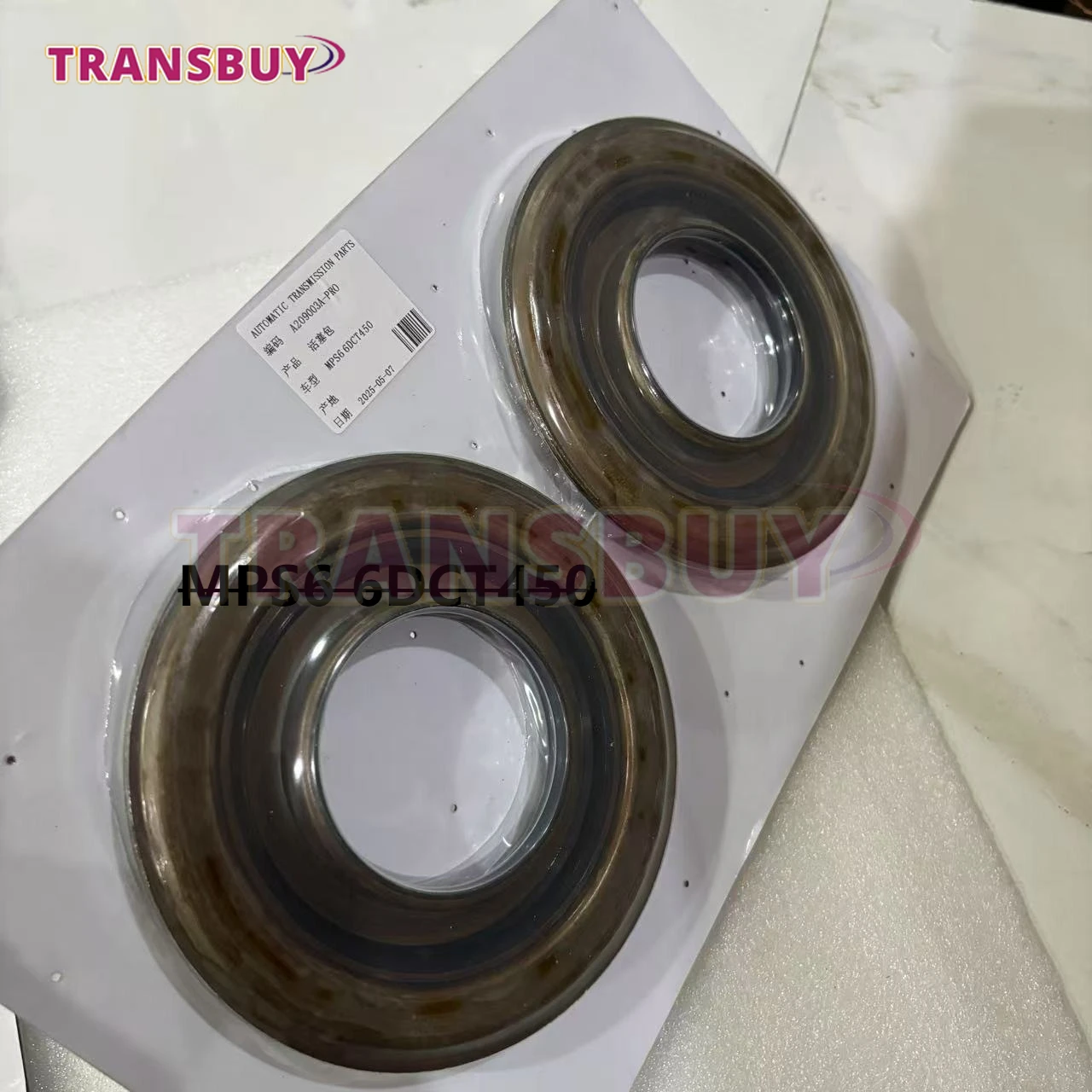 

Brand new MPS6 6DCT450 Auto Transmission Clutch Pistons Kit 209300A Fits For DODGE AVENGER FORD VOLVO Gearbox