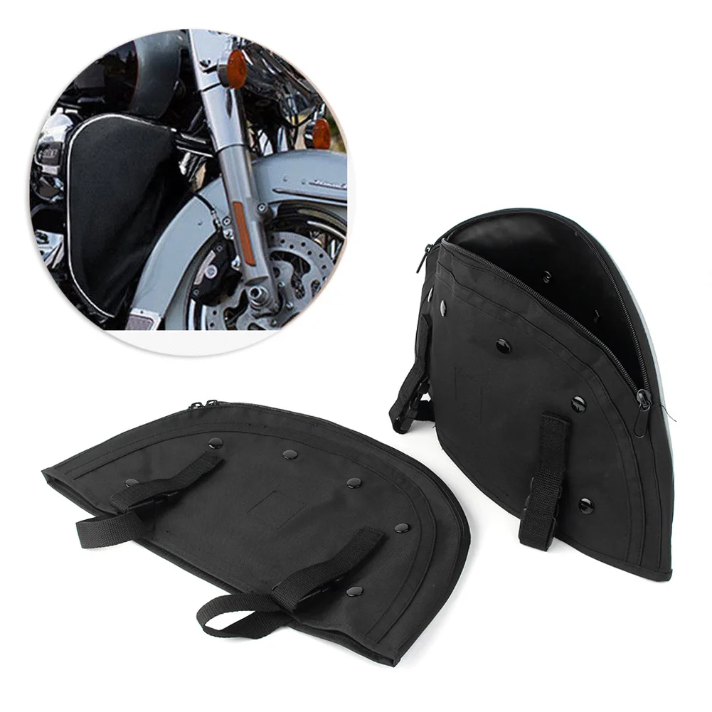 Motorcycle Soft Lowers Chaps Leg Warmer Bag Engine Bar for Harley Softail FLS FLSTC FLSTF 49004-90 / 49004-00A  Accessories