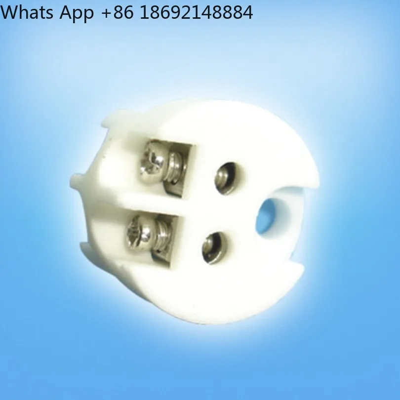 MS09 4 screws ceramic lamp holder A35 MS09 G6.35 GX5.3 G4 spot quick delivery