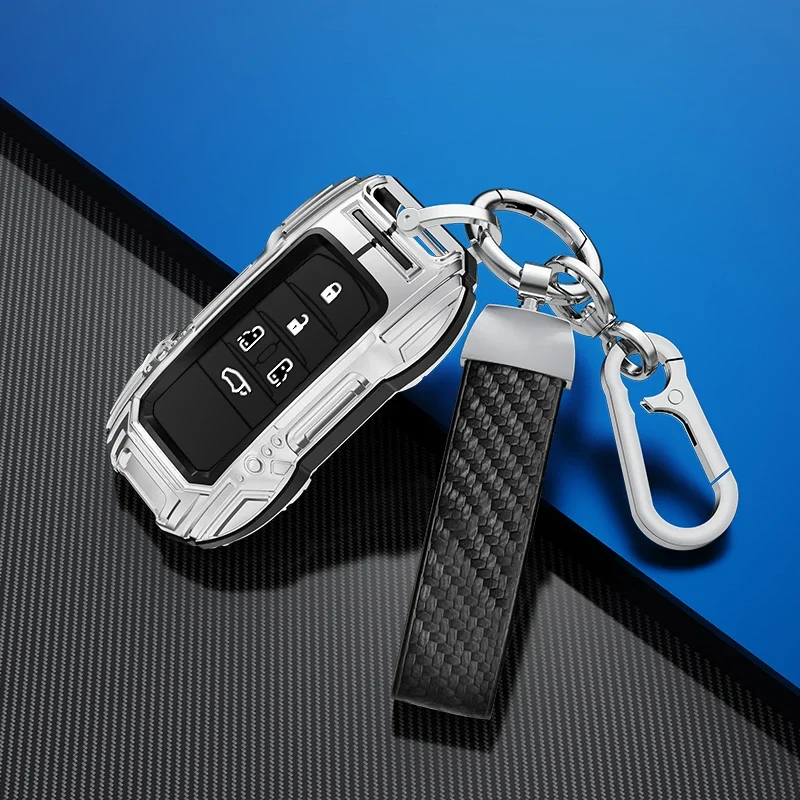 

Zinc Alloy Car Key Special Fob Cover Use For 2022 Toyota Sienna Case Buckle Alphard Vellfire Granvia Newest