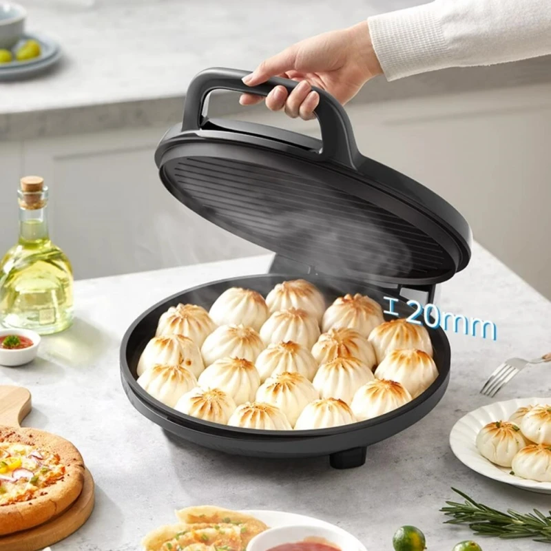 Midea 220V Electric Cake Pan 1500W Double-sided Heating Waffle Pancake Pancake Flapjack Machine Pancake Pan