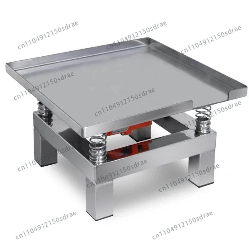 50x50CM Concrete Vibrating Table Vibration Test Bench Test Block Vibration Platform Stainless Steel Mini Vibration Table EU/US