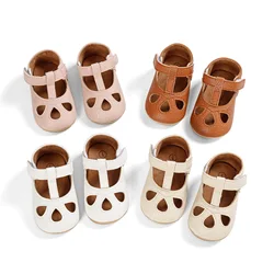 Baby Summer Sandals Infant Boy Girl Shoes Rubber Soft Sole Non-Slip Toddler First Walker Baby Crib