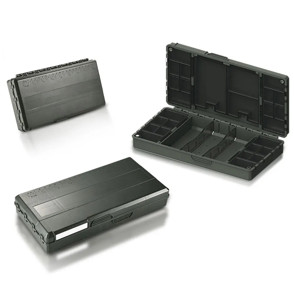 

Magnetic Carp Fishing Rig Storage Case Portable Spoon Hook Bait Box Swivels Hook Bait Storage Fishing Gear Accessories