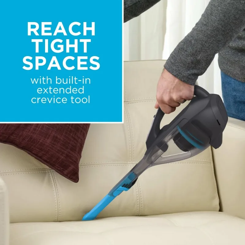BLACK+DECKER Detailer Dustbuster Cordless Lithium-Ion Hand Vacuum, Powerful and Long Lasting Battery, HLVA315J00W