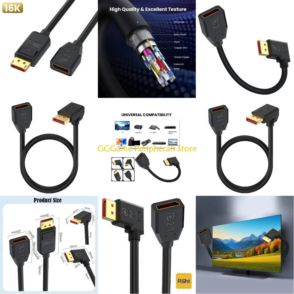 

U55B Efficient 2.1 Cable Compatible FreeSync G-Sync Gaming Monitors Suppo