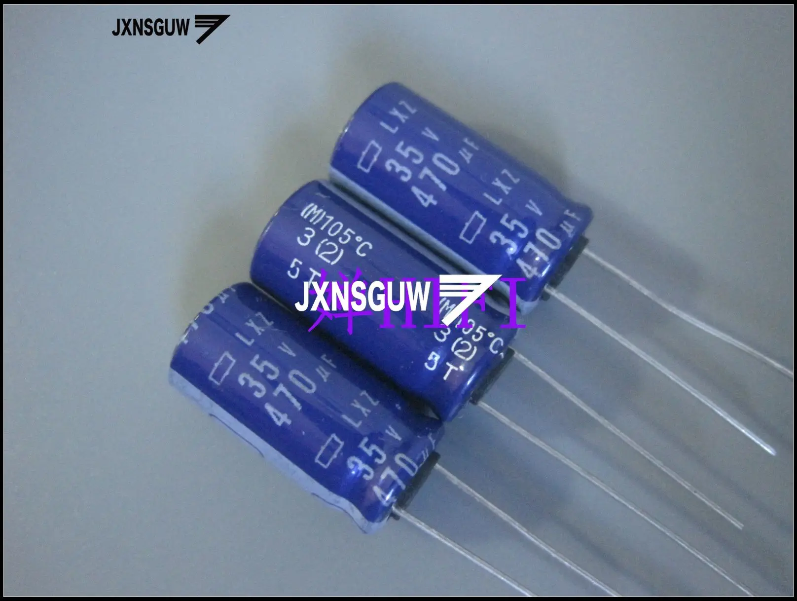 

20PCS NIPPON LXZ 35V470UF 10X20MM NCC Aluminum electrolytic capacitor 470UF/35V CHEMI-CON 105 degrees 470uF 35V