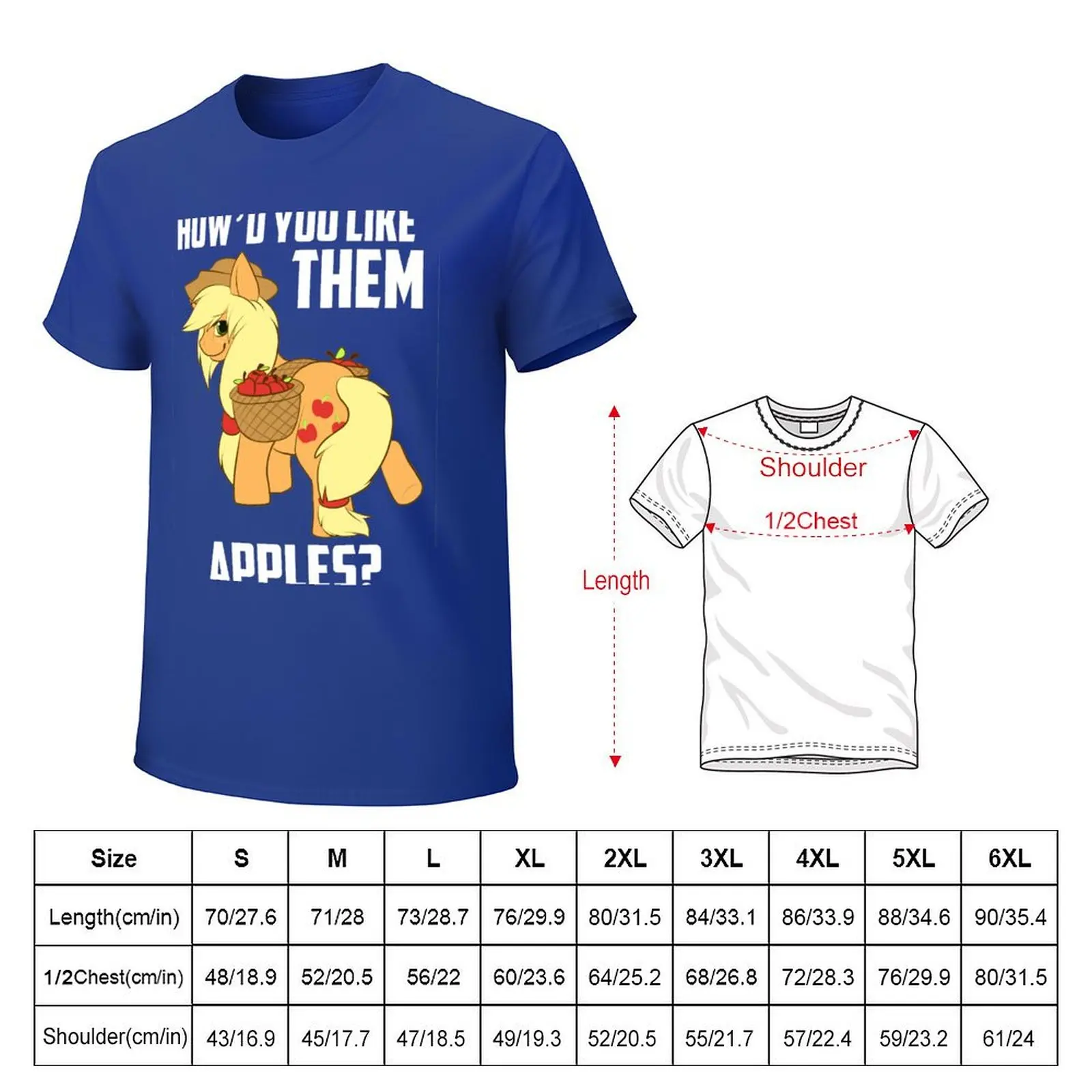 How'd You Like Them Apples? T-Shirt sports fans korean fashion mens workout shirts