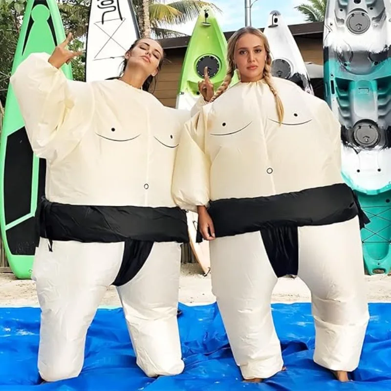 

Надувной костюм сумо, карнавальный костюм для вечеринки, праздника, Рождества, Хэллоуина, парад, карнавальный костюм, комбинезон, тематическое праздничное платье