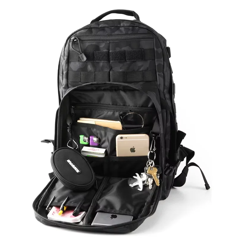 

25L Tactical Assault Backpack Classic 12-hour Outdoor Camouflage Sports Backpack Wear-Resistant Oxford Cloth