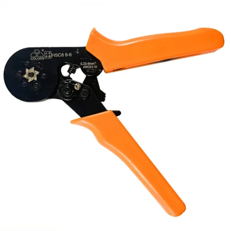 

Self-adjusting tubular terminal crimping pliers 0.25-6 square HSC8 6-4