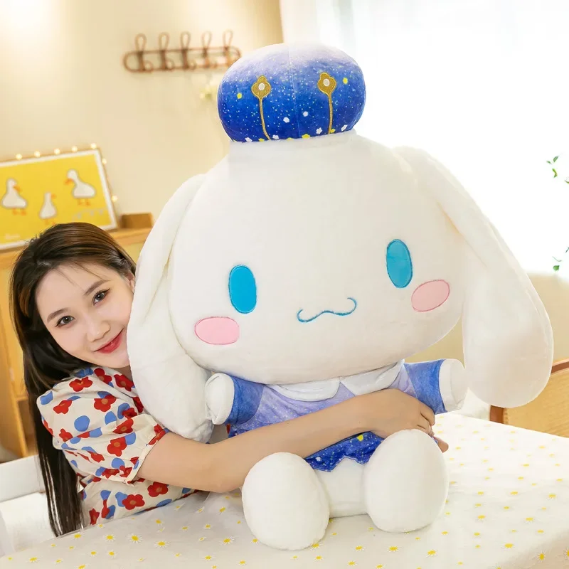 

Sanrio аниме звездное небо Cinnamoroll плюшевая игрушка воздушный шар собака плюшевая кукла девочка Подушка для сна подарок на свадьбу Kawaii подушка игрушки подарок