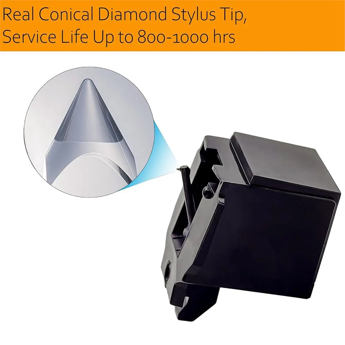 

Новые конические иглы-стилусы ATN3600L для проигрывателей ATN3600, ALE33, DT55, CN15, N7700 с щеткой (модель 2026 года)