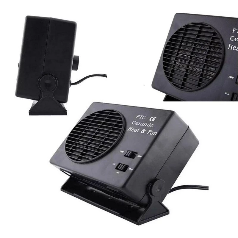 96GB Car Heater Electric Windshield Defogger Window Heater Heating Dryer Fan Demister