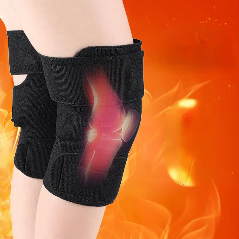 Tourmaline Self Heating Knee Pads Knee Support Magnetic Therapy Kneepad Brace Pain Relief Arthritis Knee Patella Massage Sleeves