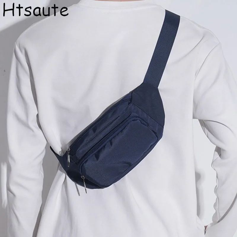 

Men's Waist Bag Multi-pockets for Phone Belt Bag Men's Running Bags Black Travel Outdoor Waist Pack Belt Pouch Bags Chest Pack