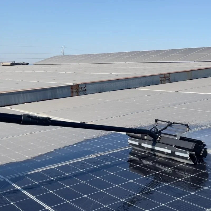 Solar Panels Cleaning Brush Solar Panel Cleaner Rolling Brush Photovoltaic Cleaning Machine