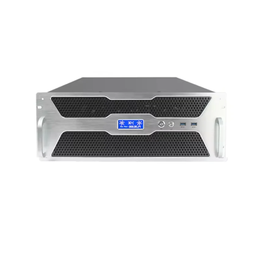 4U Rack-Mounted LCD Server Chassis with 2.5\