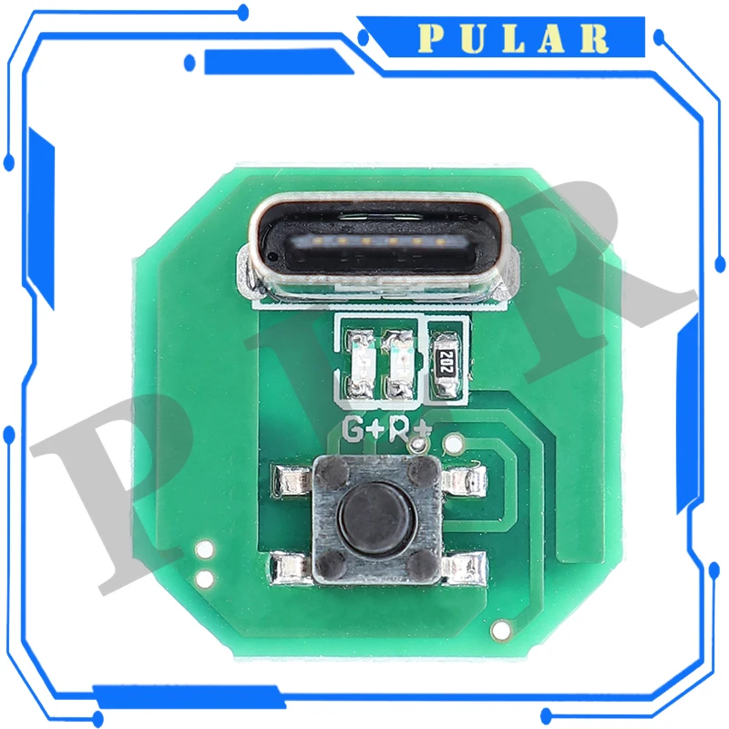 PLR Flashlight driver board, DIY circuit board, TypeC charging port, integrated charging and discharging module