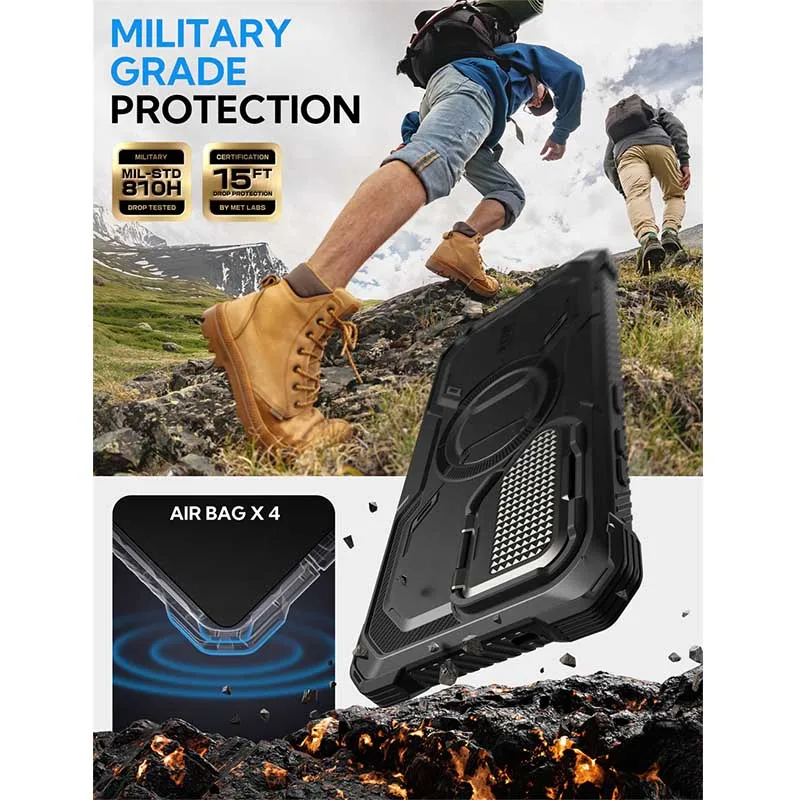 Do etui Samsung Galaxy S25 Ultra (wydanie 2025) 6,9" I-BLASON Armorbox Wytrzymałe etui na całą obudowę z wbudowaną osłoną ekranu — zdjęcie produktu 3