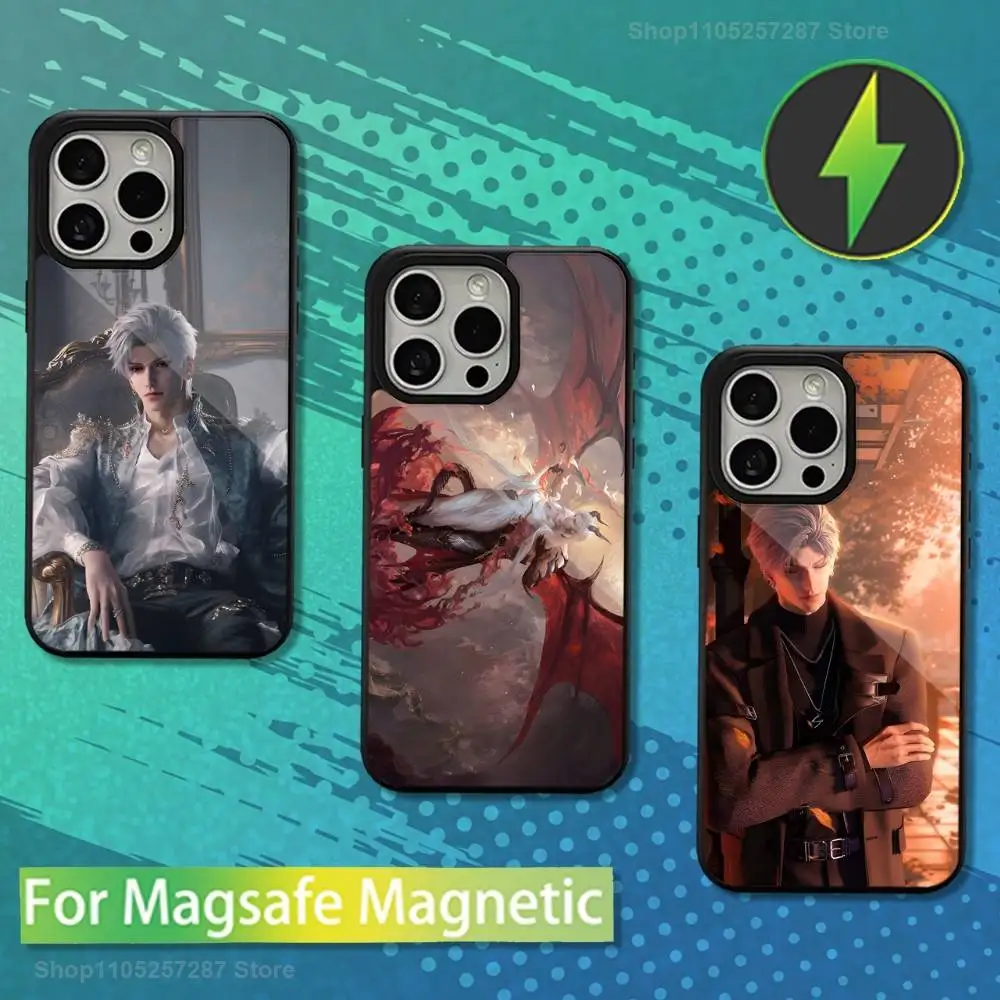 

Hot LOVE AND DEEP SPACE Game For iPhone 12,Pro,16,15,Mini,13,17,Max,11,14,Plus,For Magsafe,Magnetic Wireless Charging Case