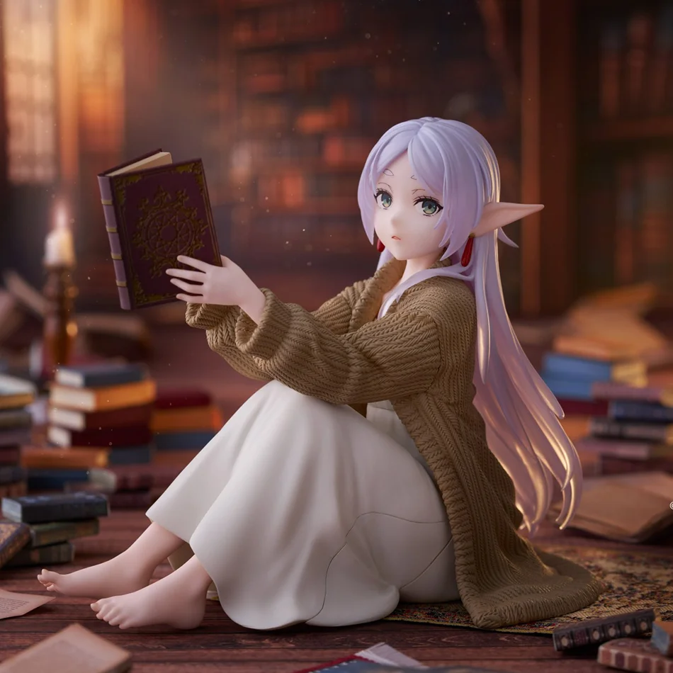 13 سنتيمتر فريرين: ما وراء نهاية الرحلة فريرين أنيمي الشكل فستان منسوج عمل الشكل البلاستيكية جمع نموذج ألعاب الدمى هدايا عيد الميلاد #2