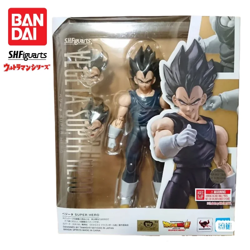 

In Stock Bandai S H Figuarts Original Dragon Ball Vegeta IV Doll Brand New Boxed Action Figure Anime Characters Model Garage