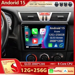 Android 15 For Fiat Stilo 2001 - 2010 2K QLED Android Car Radio Multimedia Video Player GPS AI Voice CarPlay 4G Stereo Head Unit