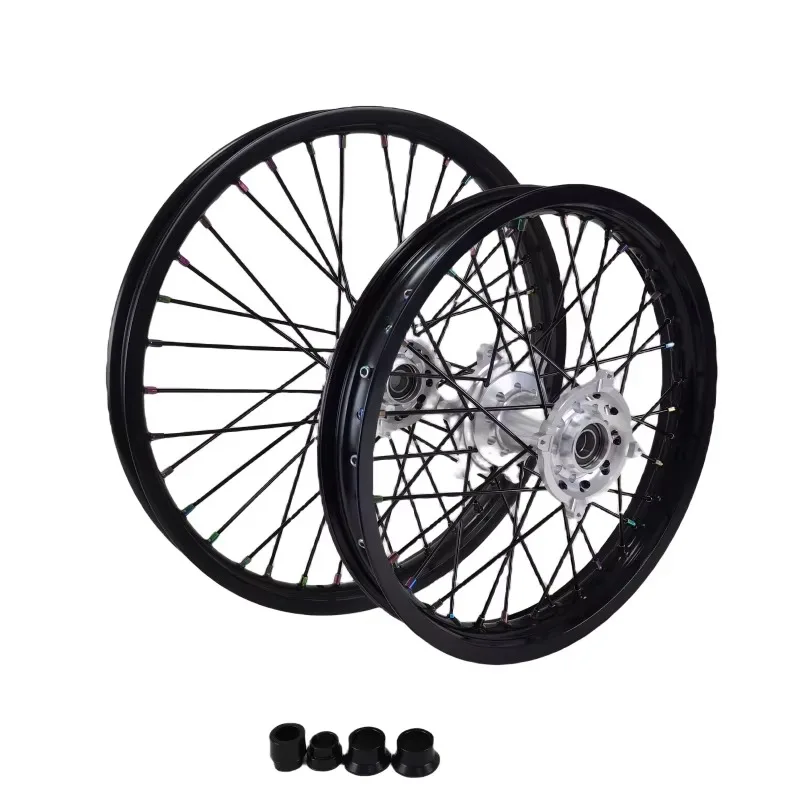 

With Favorable Price Motocross Wheels Black Rims and Slaver Hubs Fit for KTM EXC 125-520