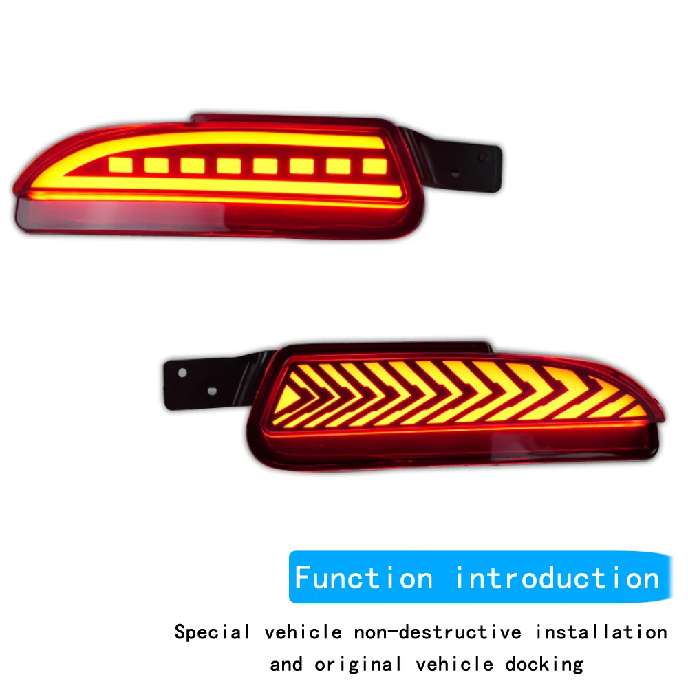 For Honda CR-V CRV 2012 2013 2014 Rear Bumper Lights  Auto Led Stop Signal for Cars Fog Lights Lada Vesta Reflectors Brake Lamp