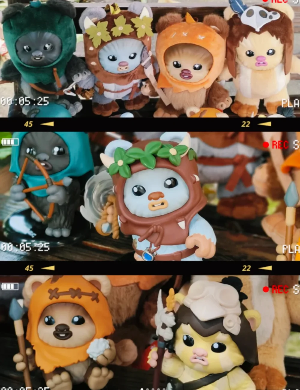 Новая глухая коробка серии Star Wars Ewok Cosbi, модель слепых коробки, подарок на день рождения, модный настольный орнамент, загадочная коробка