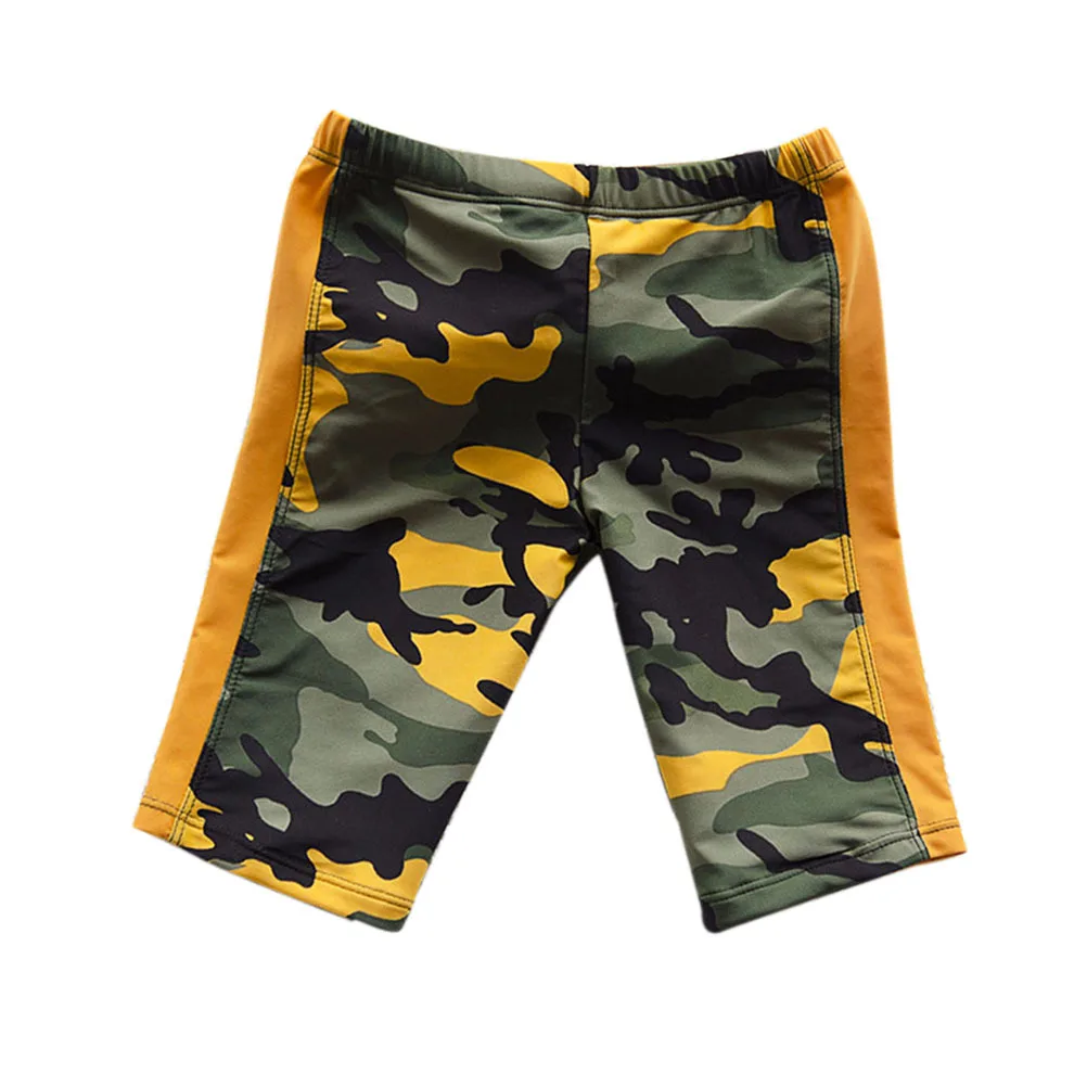 

Camouflage Swim Trunk for Boys Quick Dry Breathable High Elastic Waist Drawstring Comfortable Swimwear for Beach Pool Water