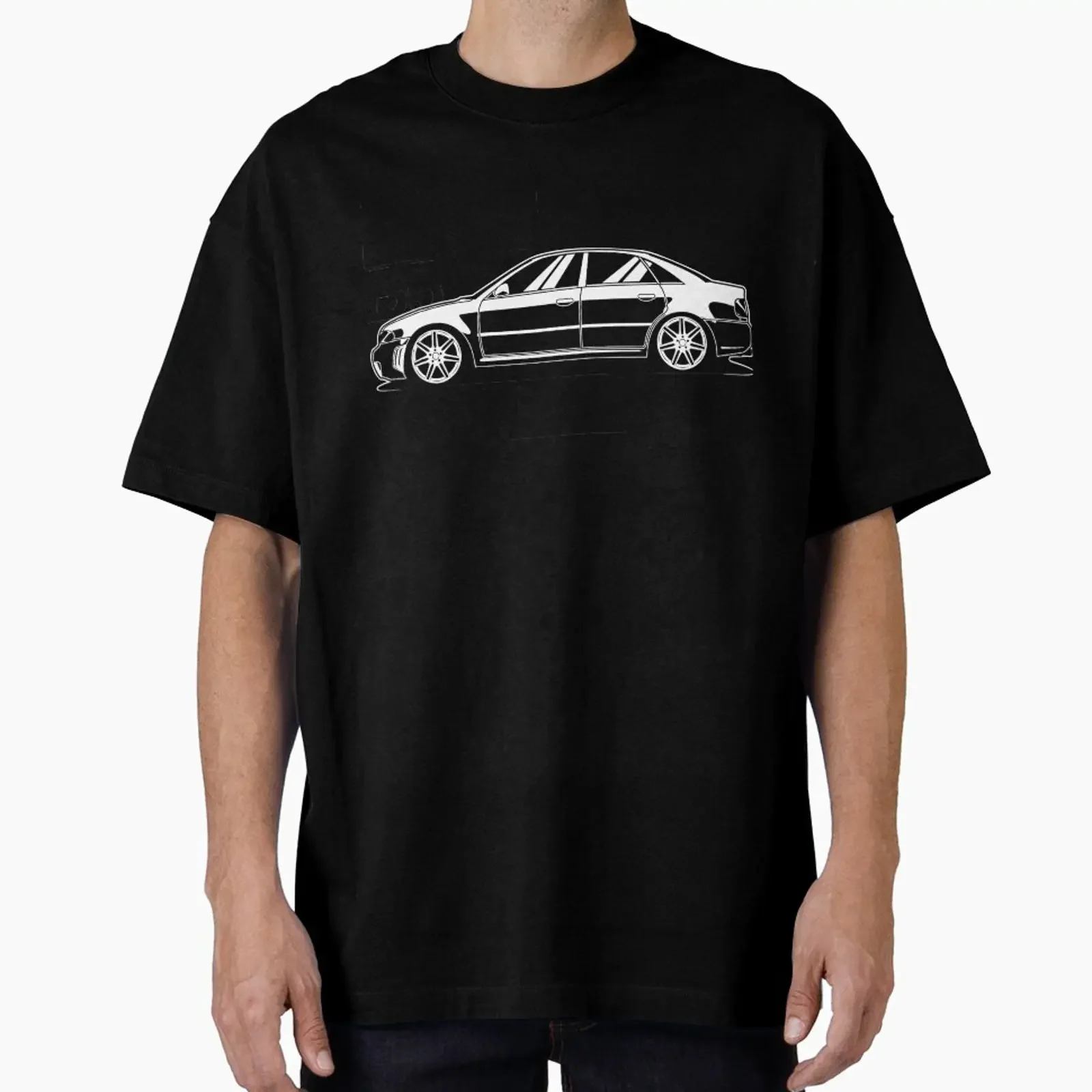 S4 RS4 B5 Quattro CarCorner designed and sold by Car Corner vintage Washed Versatile Unisex Casual streetwear graphic Stylish