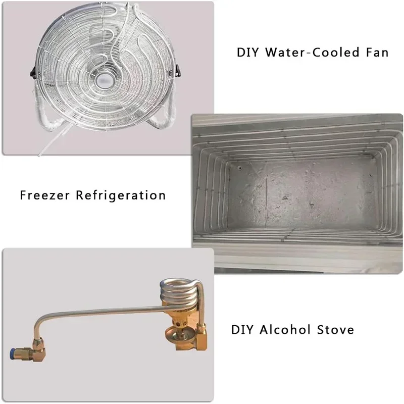 5M 1060 Pure Soft Roll Aluminum Coil Pipes for Air Conditioning Refrigerator Cooling Seamless Hollow Aluminum Tube Can Be Bent
