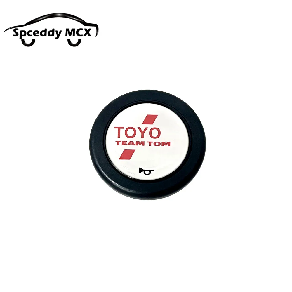 JDM Racing Sport Plastic Horn Button Car Steering Wheel Horn Button Center Cap For Toyota Auto Accessories