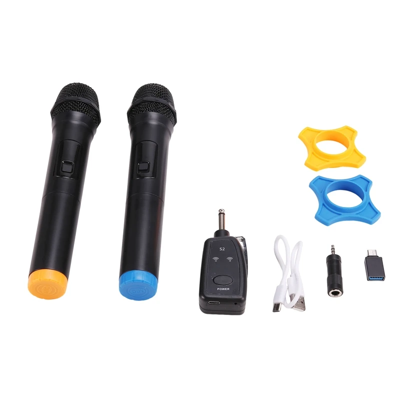 

Karaoke Handheld Dynamic Dj Mic Rechargeable Receiver Wedding Speech Club Show Meeting