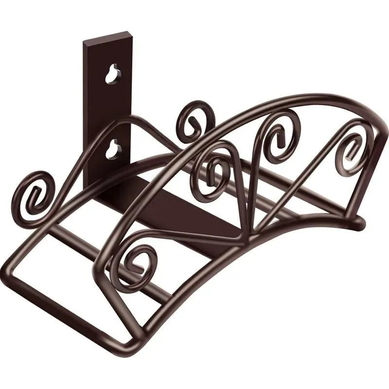 for Garden Hose Holder Storage Rack Metal Wall Mounted for 150 Foot Hose