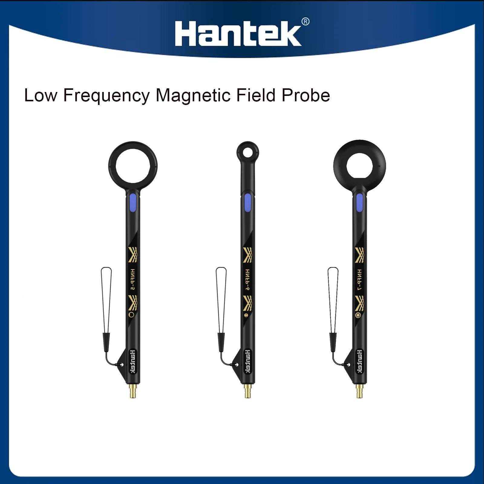 Hantek 9KHz-50MHz Low Frequency Magnetic Field Probe Kit HNFP-5/-6/-7 Passive Near Field Probe for EMI Troubleshooting