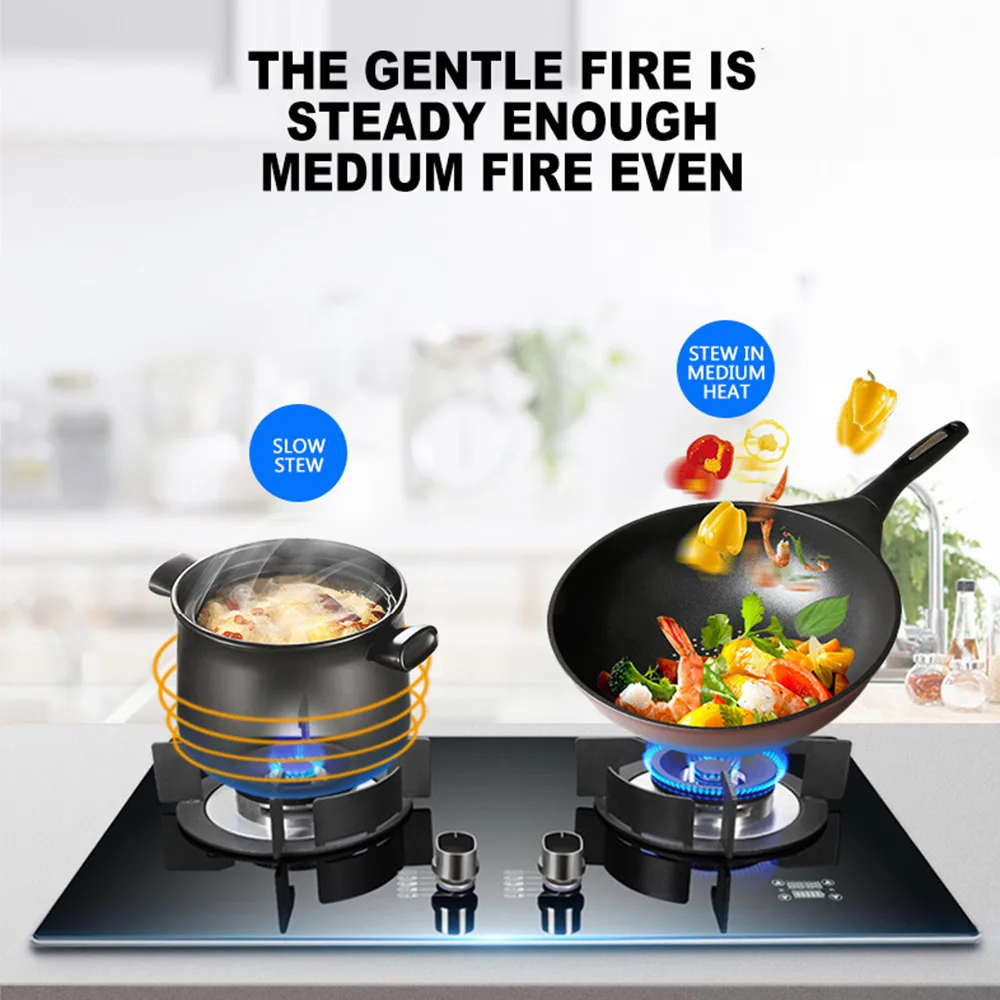 가정용 내장형 가스레인지 타이밍 빌트인 더블 스토브 쿡탑 빌트인 액화 가스레인지 주방 조리기