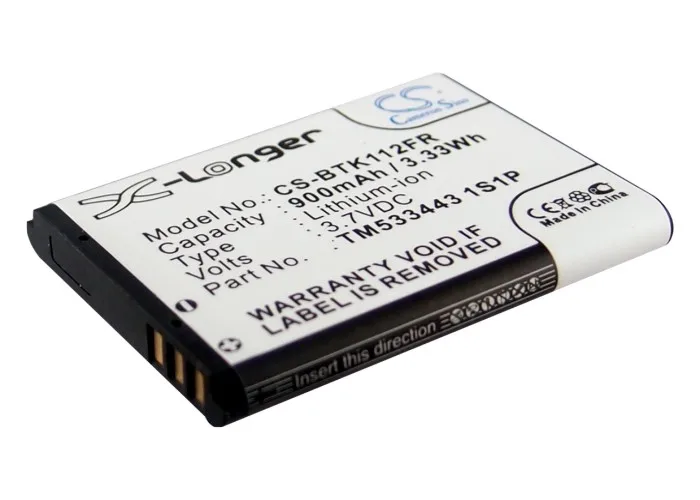 CS 900mAh Battery For BLAUPUNKT TM533443 1S1P   Callstel TM533443 1S1P   Prestigio BL-4BBT Drive Free 111  BT Drive Free 112