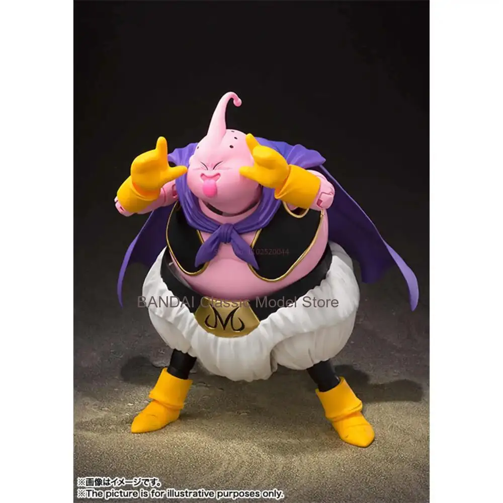 バンダイ S.H.Figuarts ドラゴンボール 魔人ブウ アクションフィギュア - 再版 100% オリジナル アニメモデル おもちゃ ギフト 子供向け
