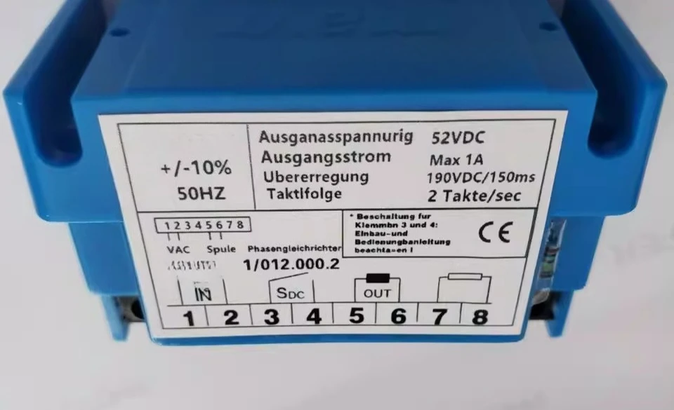 2026 new Motor Rectifier Mayr 1/012.000.2 230V Rectifier, Rectifier Power Supply, Module