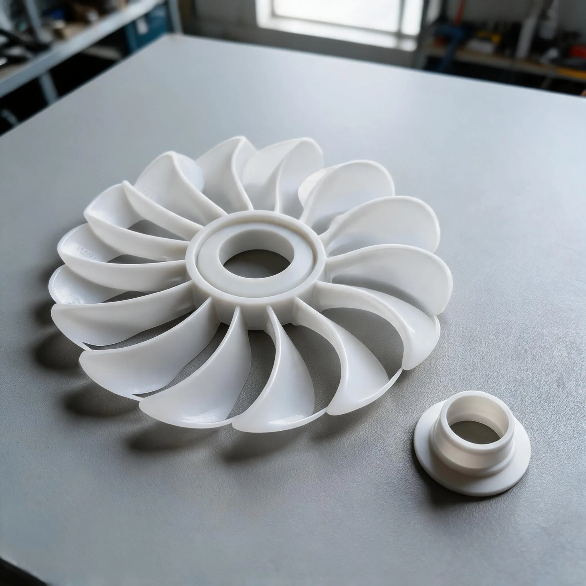 Replacement Fan Impellers 10/12/20 Inch For Floor Fans, Thickened PP Silent Operation, Easy Install Accessories