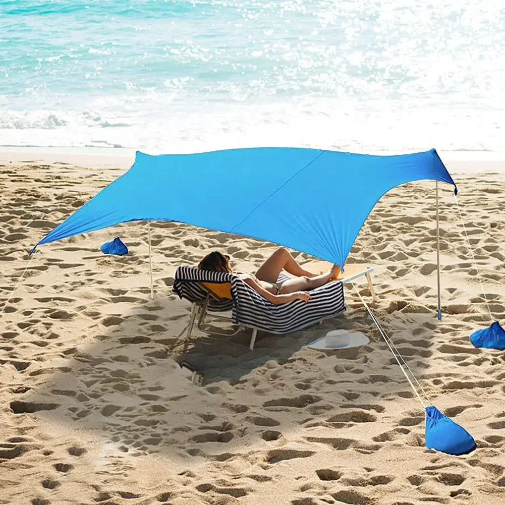 

Custom ultralight waterproof outdoor canopy shade travel camping sun uv protection pop up beach camping sun shelter